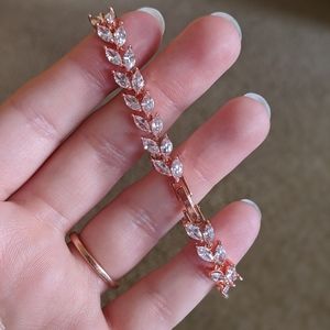 Rose gold bracelet